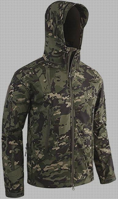 Review de abrigo camuflaje militar hombre