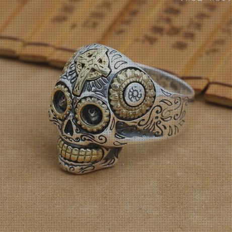 ¿Dónde poder comprar anillos hombre anillo plata calavera hombre?