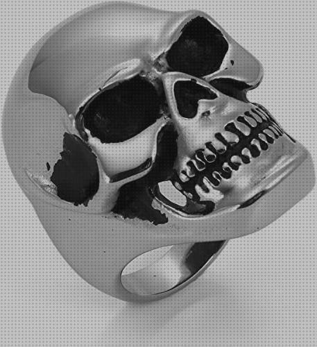 Las mejores anillos hombre anillo plata calavera hombre