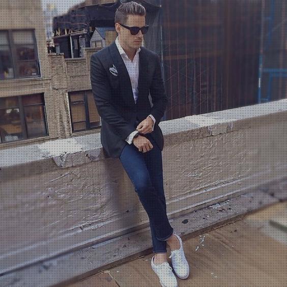 ¿Dónde poder comprar blazer blazer hombre casual elegante zapatos blancos?