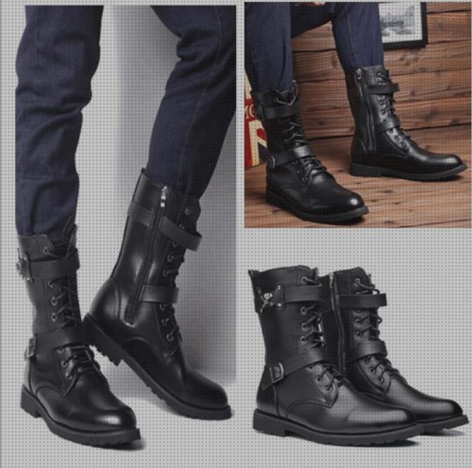 Las mejores marcas de Más sobre botas hombre trappeur babuchas hombre botas estilo militar hombre