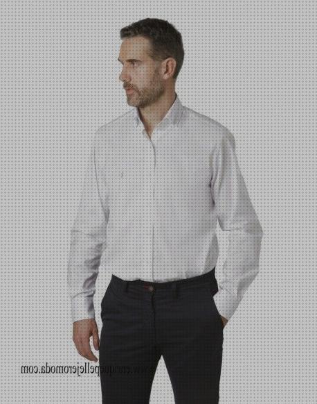 Las mejores marcas de camisas blancas hombre camisas camisa blanca caballero sin cuello