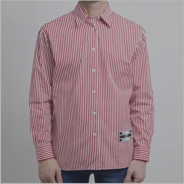 Review de camisa live lacoste hombre roja