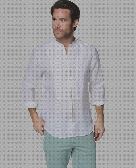 Las mejores marcas de blancos camisas camisa blanca lino hombre