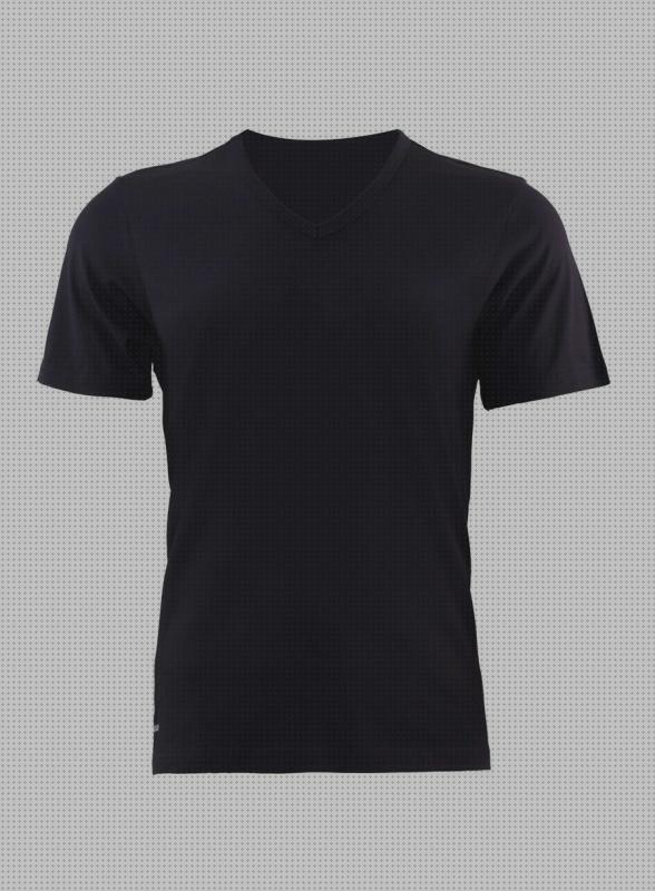 Opiniones de las 10 mejores Camisetas Negras De Cuellos Picos De Hombres