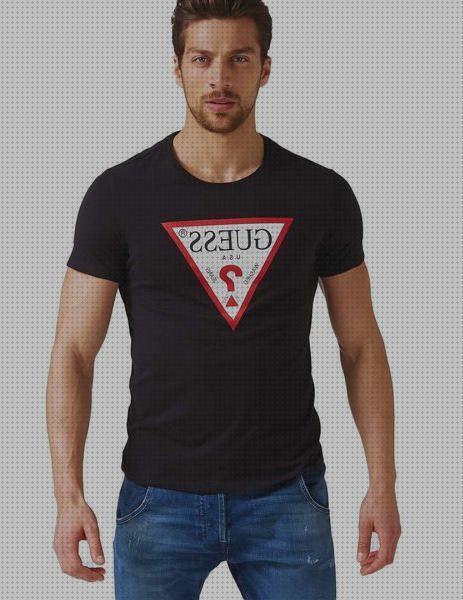 Las mejores camisetas camisetas guess hombre