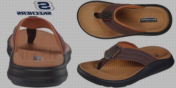 Review de chanclas skechers hombre