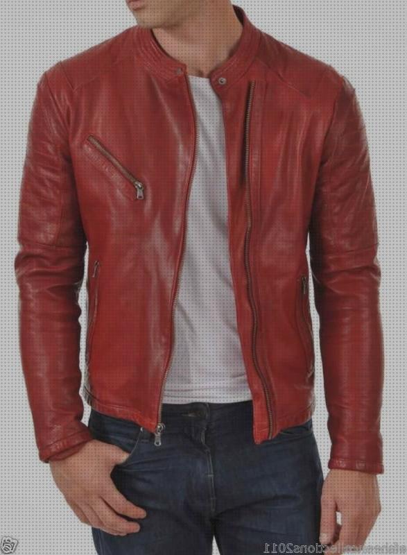 ¿Dónde poder comprar chaquetas cuero hombre frac hombre chaquetas de cuero rojas hombre?