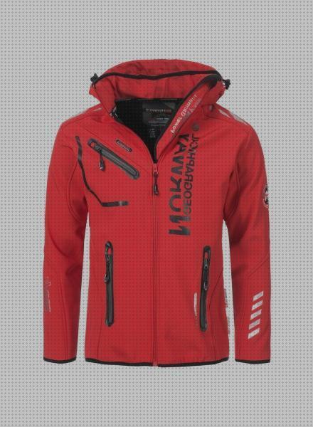 Las mejores marcas de chaquetas chaquetas softshell hombre rojo