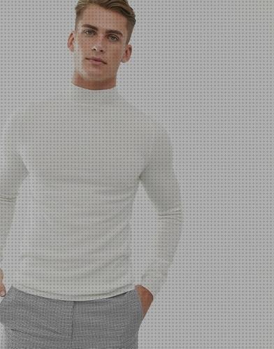 Las mejores marcas de jerséis jersey cuello alto blanco hombre