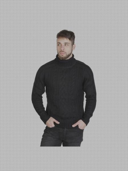 Review de jersey cuello cisne hombre ofertas