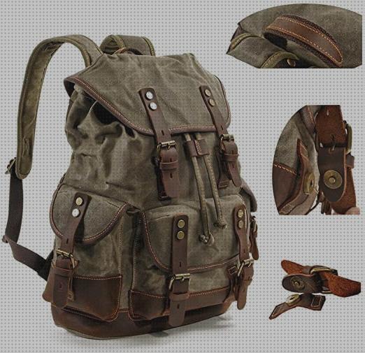 Las mejores mochilas mochila hombre cuero