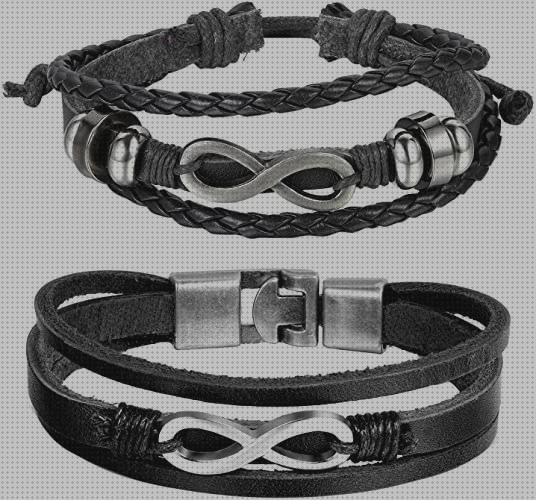 Review de pulsera hombre con simbolo infinito