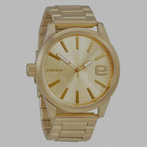 Review de reloj diesel dorado hombre