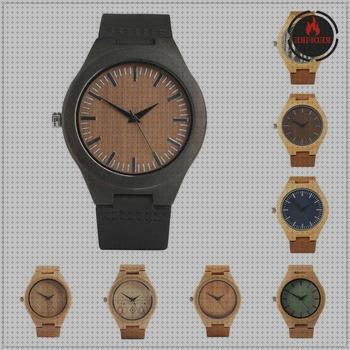 Review de reloj hombre madera