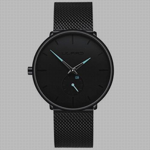 Las mejores marcas de relojes reloj negro hombre