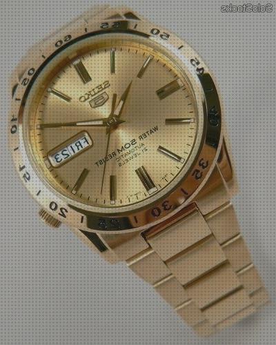 Las mejores seiko reloj seiko dorado hombre