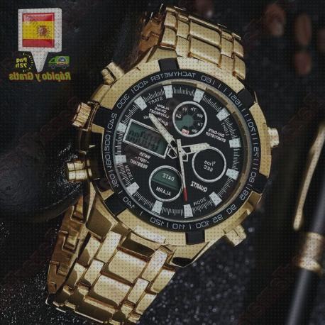 Las mejores marcas de digitales relojes relojes digitales hombre dorados
