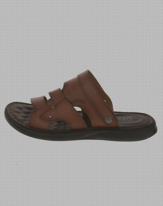 Las mejores chanclas sandalias piel sintetica marrones hombre