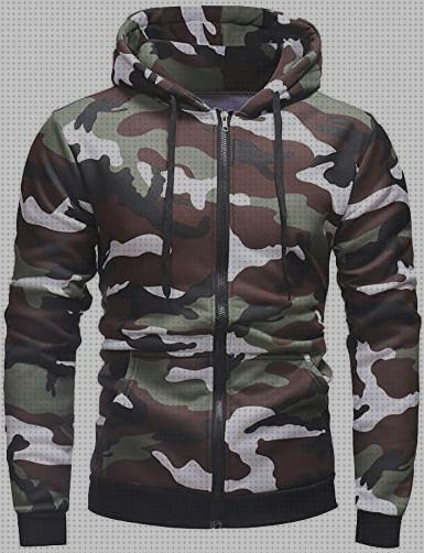 Las mejores sudadera sudadera camuflaje hombre