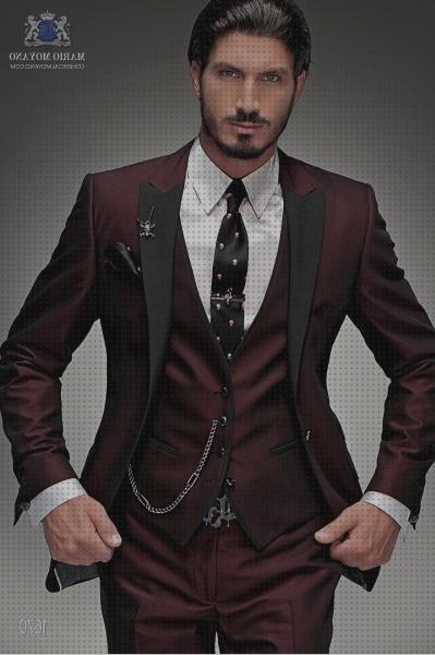 Opiniones de los 14 mejores Trajes Modernos Granates De Hombres