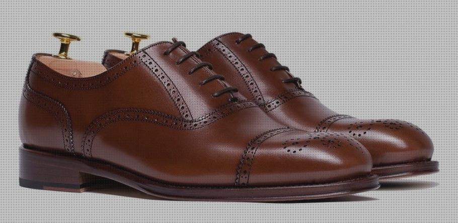 Los mejores 4 Zapatos Oxford Pieles De Hombres Marron